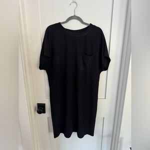 Black Tee-Shirt Dress